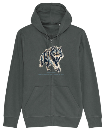 LUP 6 -  WALK LIKE A KING, OR WALK LIKE  U DON`T GIVE A F* WHO THE KING IS Anthracite