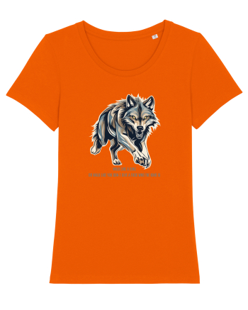 LUP 6 -  WALK LIKE A KING, OR WALK LIKE  U DON`T GIVE A F* WHO THE KING IS Bright Orange