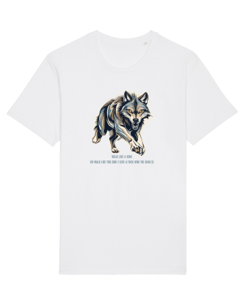 LUP 6 -  WALK LIKE A KING, OR WALK LIKE  U DON`T GIVE A F* WHO THE KING IS White