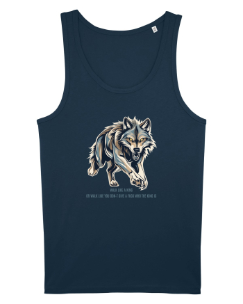 LUP 6 -  WALK LIKE A KING, OR WALK LIKE  U DON`T GIVE A F* WHO THE KING IS Navy