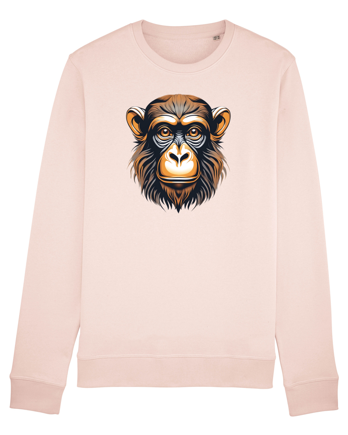 Bluză mânecă lungă Unisex Rise Candy Pink