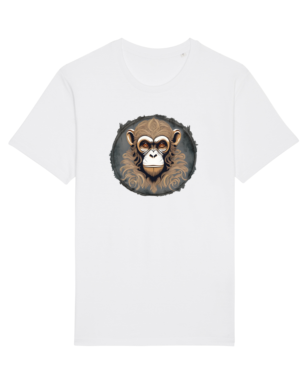 Tricou mânecă scurtă Unisex Rocker White