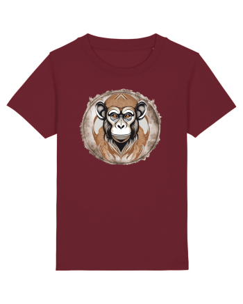 MAIMUTA 4-  MACAC - AFRICA Burgundy