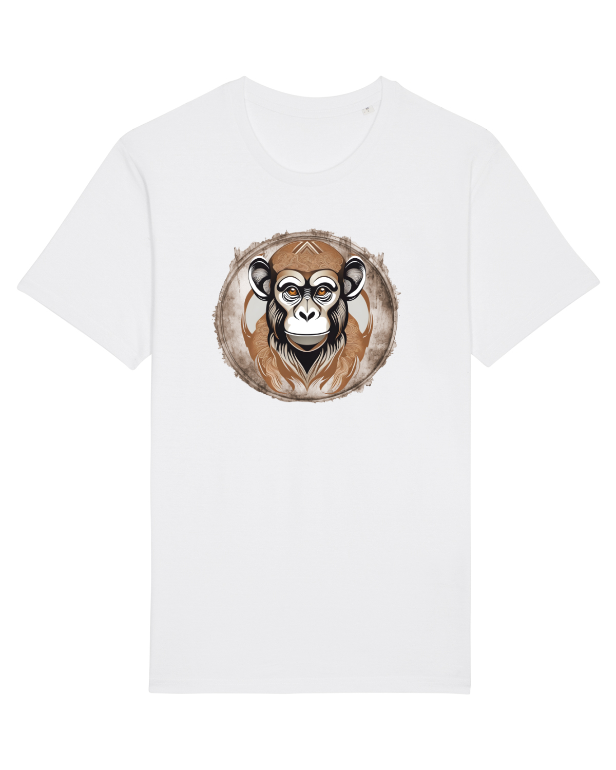 Tricou mânecă scurtă Unisex Rocker White