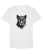 PANTERA NEAGRA 1 Tricou mânecă scurtă guler larg Bărbat Skater