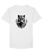 PANTERA NEAGRA 3 Tricou mânecă scurtă guler larg Bărbat Skater