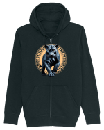 PANTERA NEAGRA 5 Hanorac cu fermoar Unisex Connector
