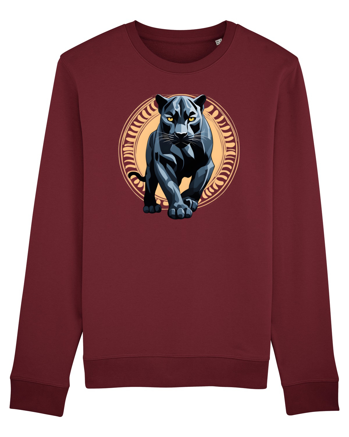 Bluză mânecă lungă Unisex Rise Burgundy