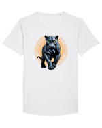PANTERA NEAGRA 5 Tricou mânecă scurtă guler larg Bărbat Skater