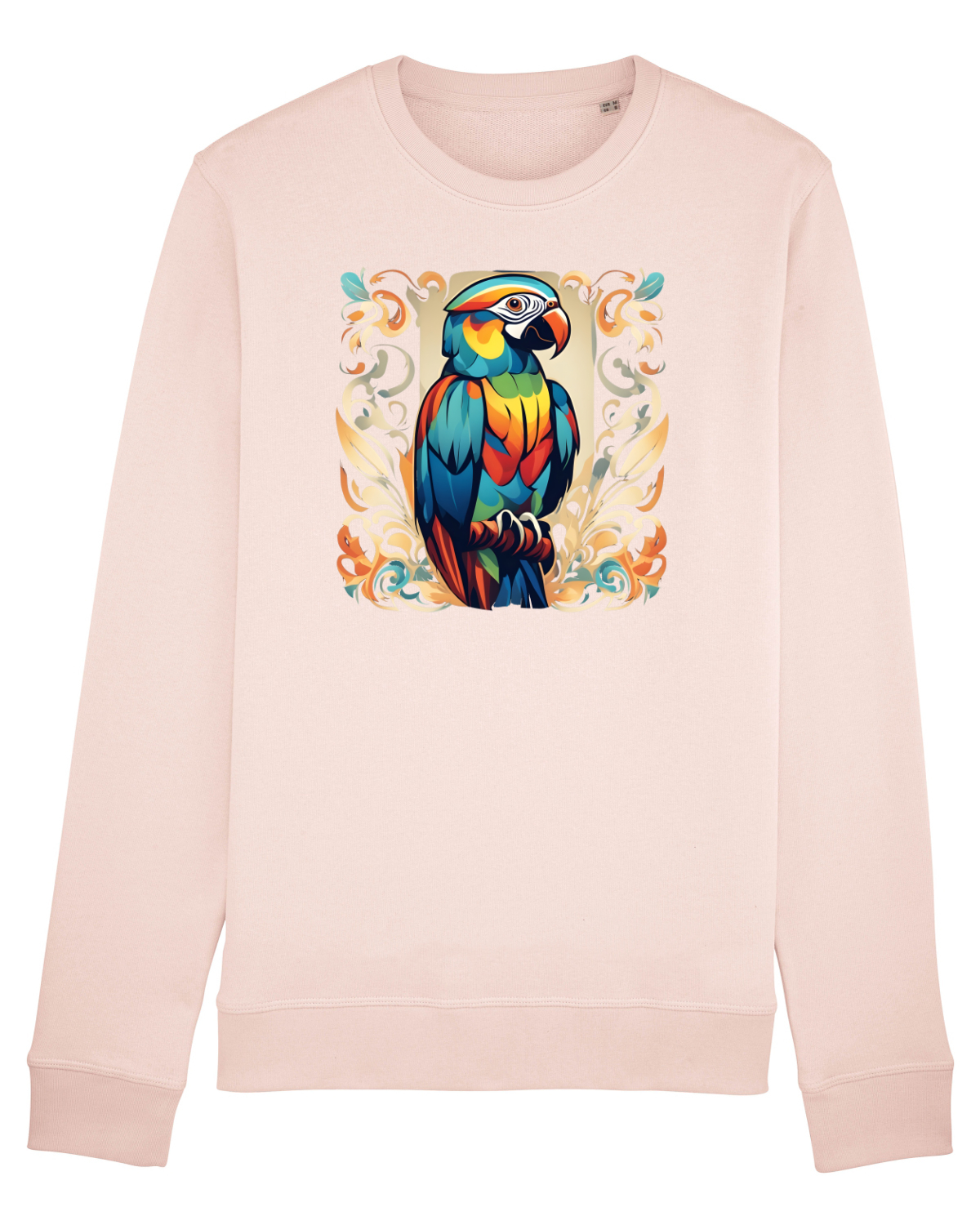 Bluză mânecă lungă Unisex Rise Candy Pink