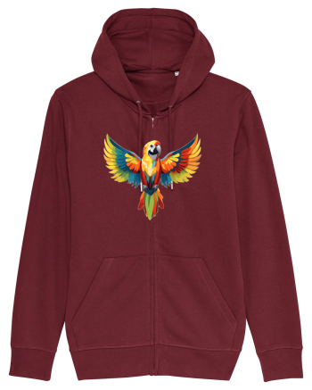 PAPAGAL 3 - aripi desfacute Burgundy