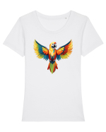PAPAGAL 3 - aripi desfacute Tricou mânecă scurtă guler larg fitted Damă Expresser