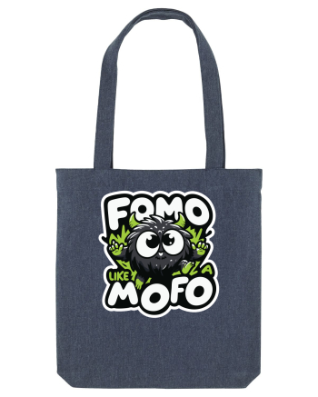 Fomo like a Mofo - Fluffy creature Midnight Blue