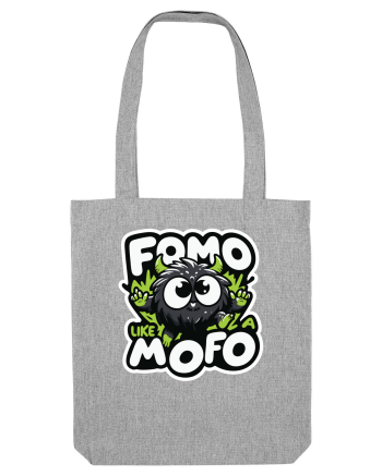 Fomo like a Mofo - Fluffy creature Heather Grey
