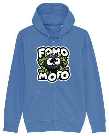 Fomo like a Mofo - Fluffy creature Bright Blue