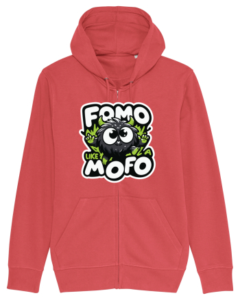 Fomo like a Mofo - Fluffy creature Carmine Red