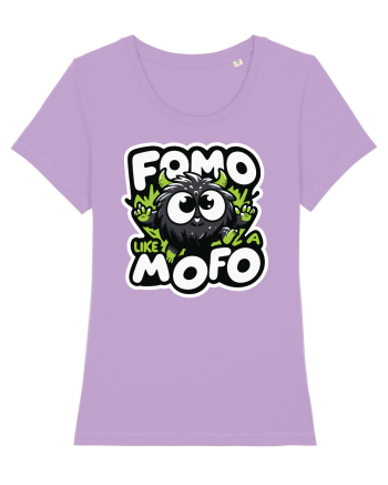 Fomo like a Mofo - Fluffy creature Lavender Dawn