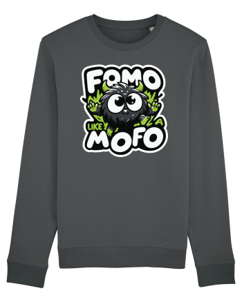Fomo like a Mofo - Fluffy creature Anthracite