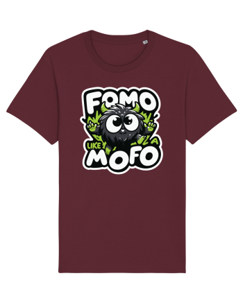 Fomo like a Mofo - Fluffy creature Burgundy