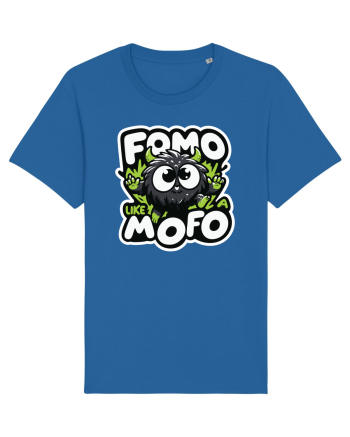 Fomo like a Mofo - Fluffy creature Royal Blue