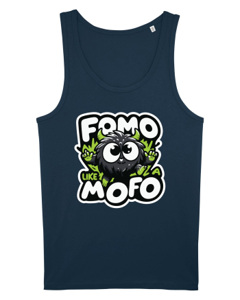 Fomo like a Mofo - Fluffy creature Navy