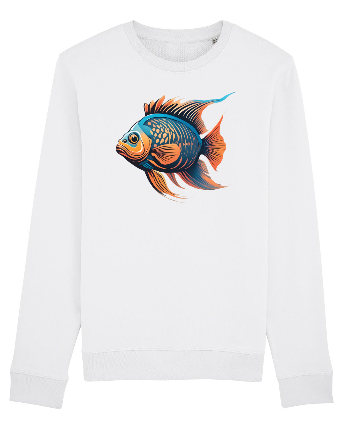 Bluză mânecă lungă Unisex Rise White