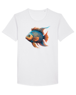 PESTE MANDARIN - pesti Tricou mânecă scurtă guler larg Bărbat Skater