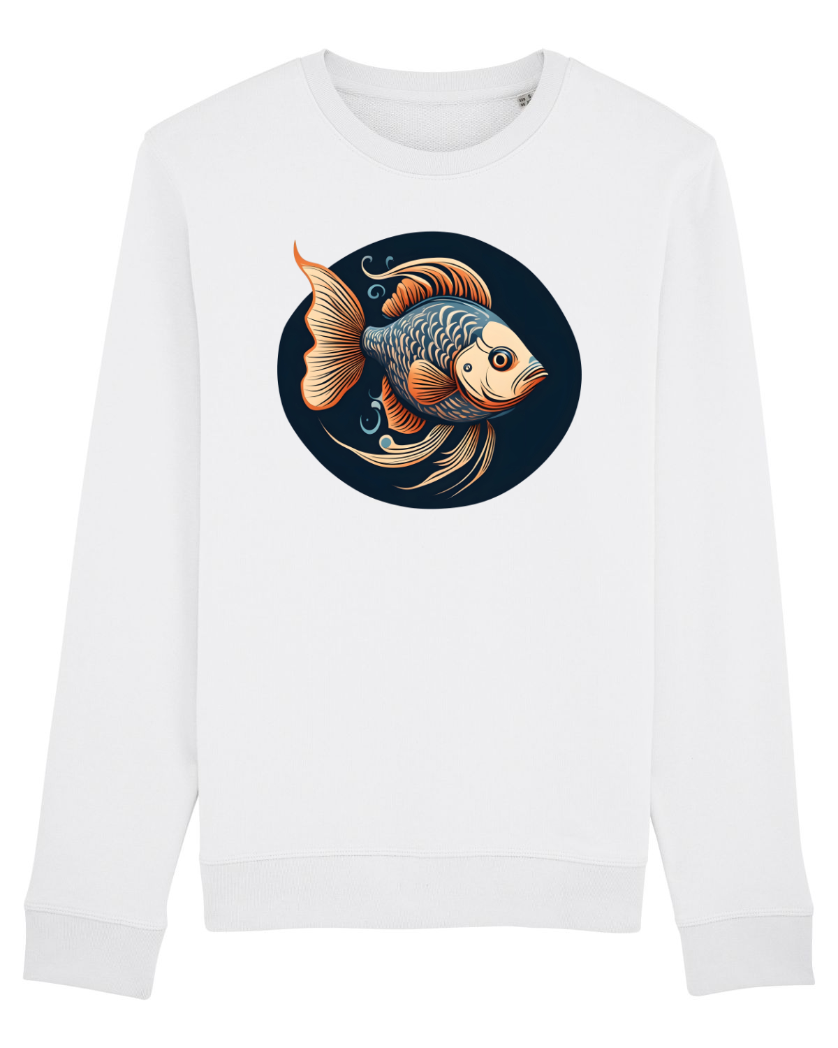 Bluză mânecă lungă Unisex Rise White