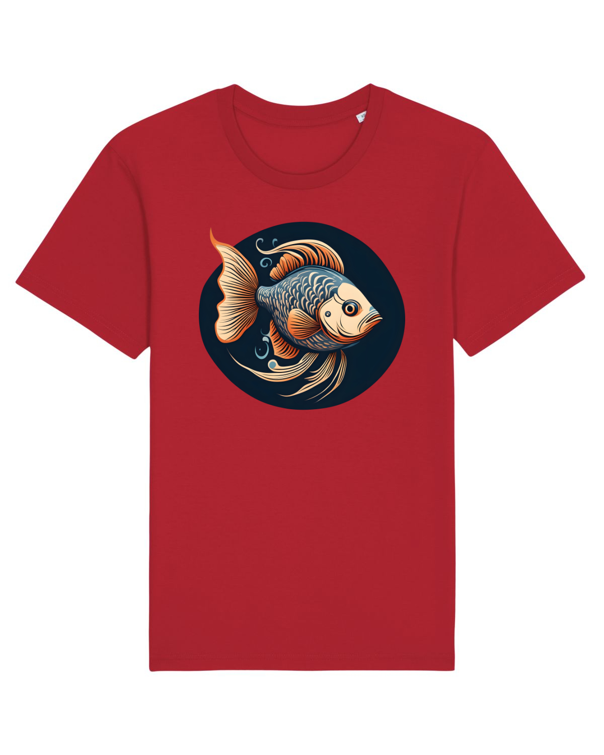 Tricou mânecă scurtă Unisex Rocker Red