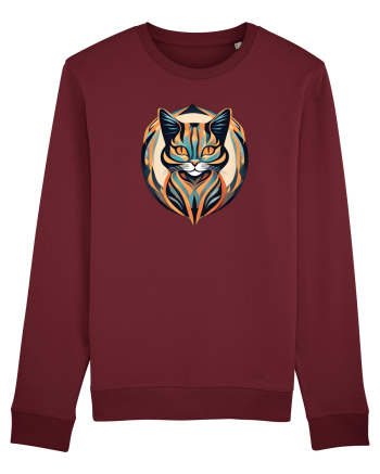 PISICA Pop Art Burgundy