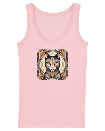 PISICA Art Deco  Cotton Pink