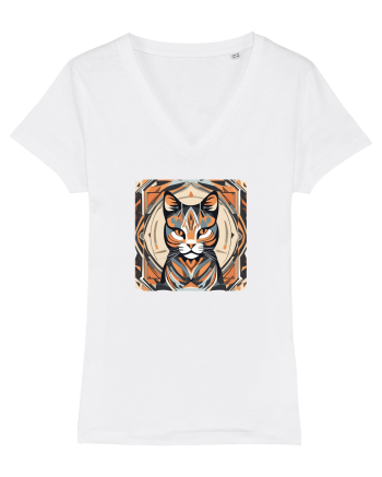 PISICA Art Deco  White