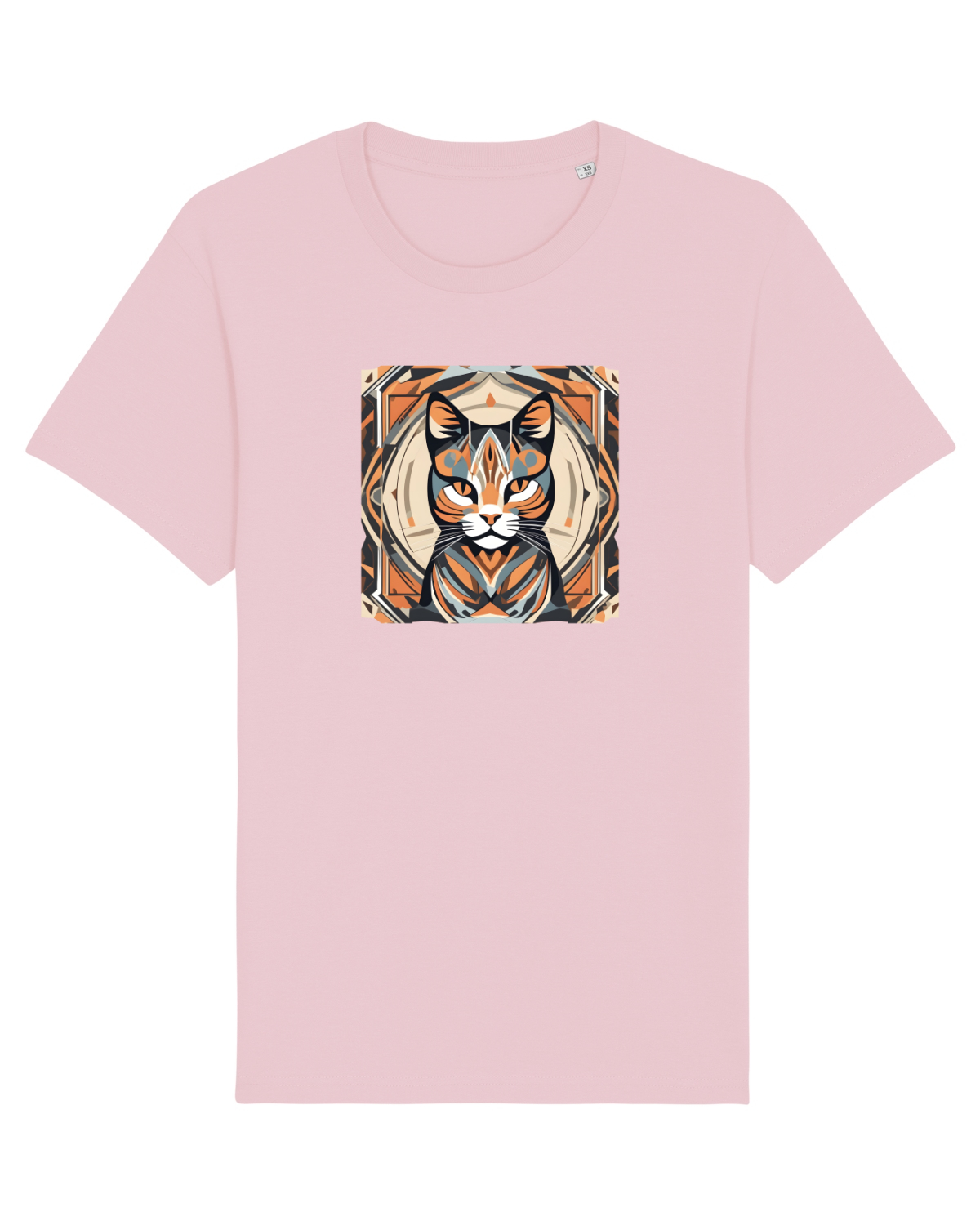 Tricou mânecă scurtă Unisex Rocker Cotton Pink