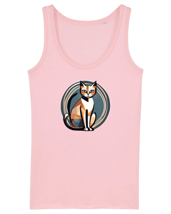 PISICA Art Deco  2 Cotton Pink