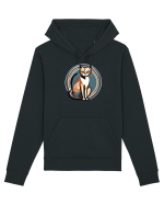 PISICA Art Deco  2 Hanorac Unisex Drummer