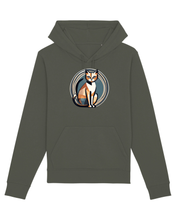 PISICA Art Deco  2 Khaki