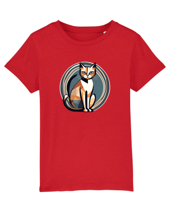 PISICA Art Deco  2 Red