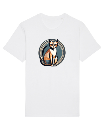 PISICA Art Deco  2 White