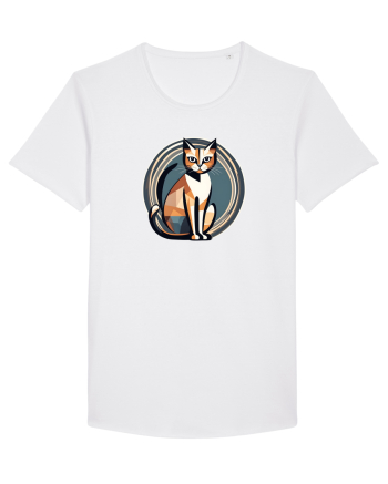 PISICA Art Deco  2 White