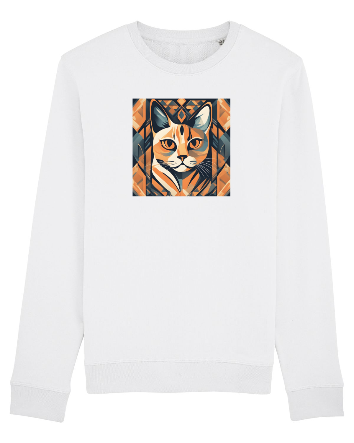 Bluză mânecă lungă Unisex Rise White