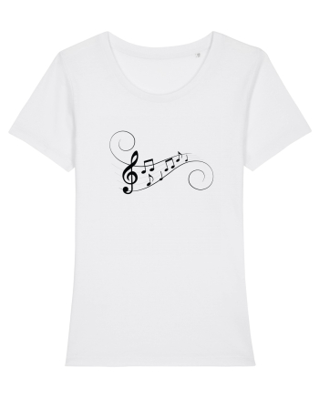 Music waves White
