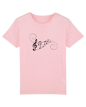 Music waves Cotton Pink