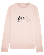 Music waves Bluză mânecă lungă Unisex Rise