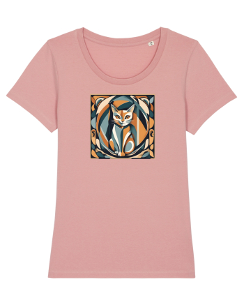 PISICA Arta Geometrica - Cubism 2 Canyon Pink