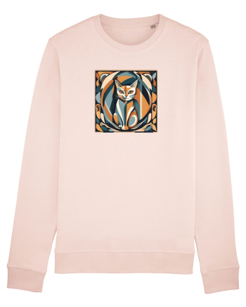 PISICA Arta Geometrica - Cubism 2 Candy Pink