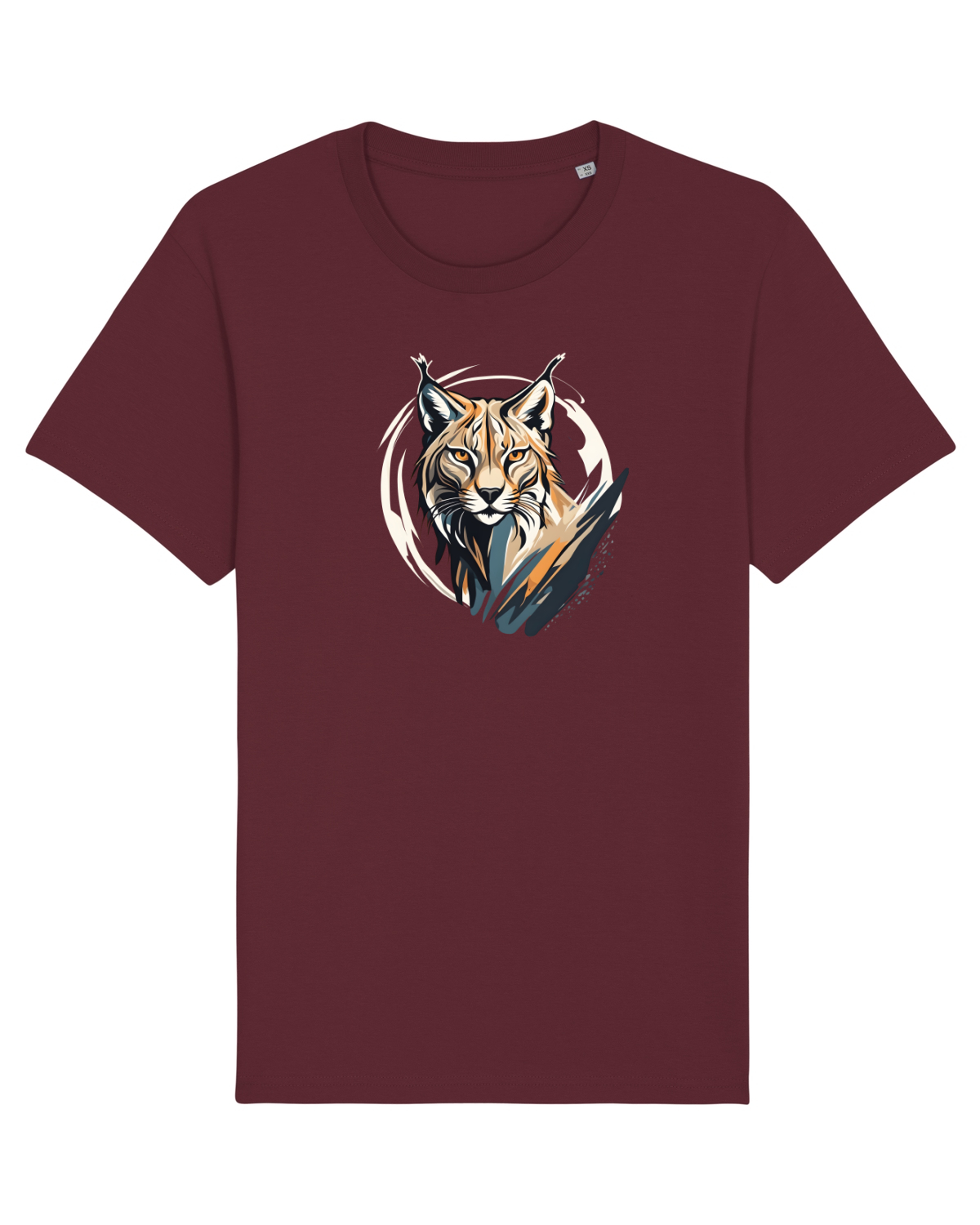 Tricou mânecă scurtă Unisex Rocker Burgundy
