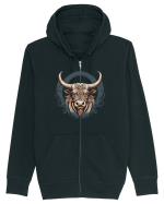 TAUR - SIMBOL PUTERE  arta ornamentala 1 Hanorac cu fermoar Unisex Connector