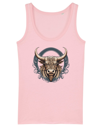 TAUR - SIMBOL PUTERE  arta ornamentala 1 Cotton Pink