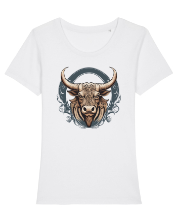 TAUR - SIMBOL PUTERE  arta ornamentala 1 White