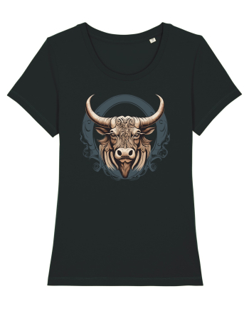 TAUR - SIMBOL PUTERE  arta ornamentala 1 Black